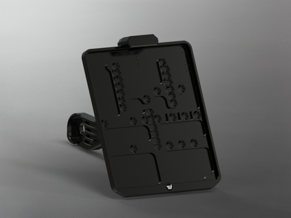 Seitlicher, einstellbarer Kennzeichenhalter mit LED und EG ABE Sportster S 2021 - 2024